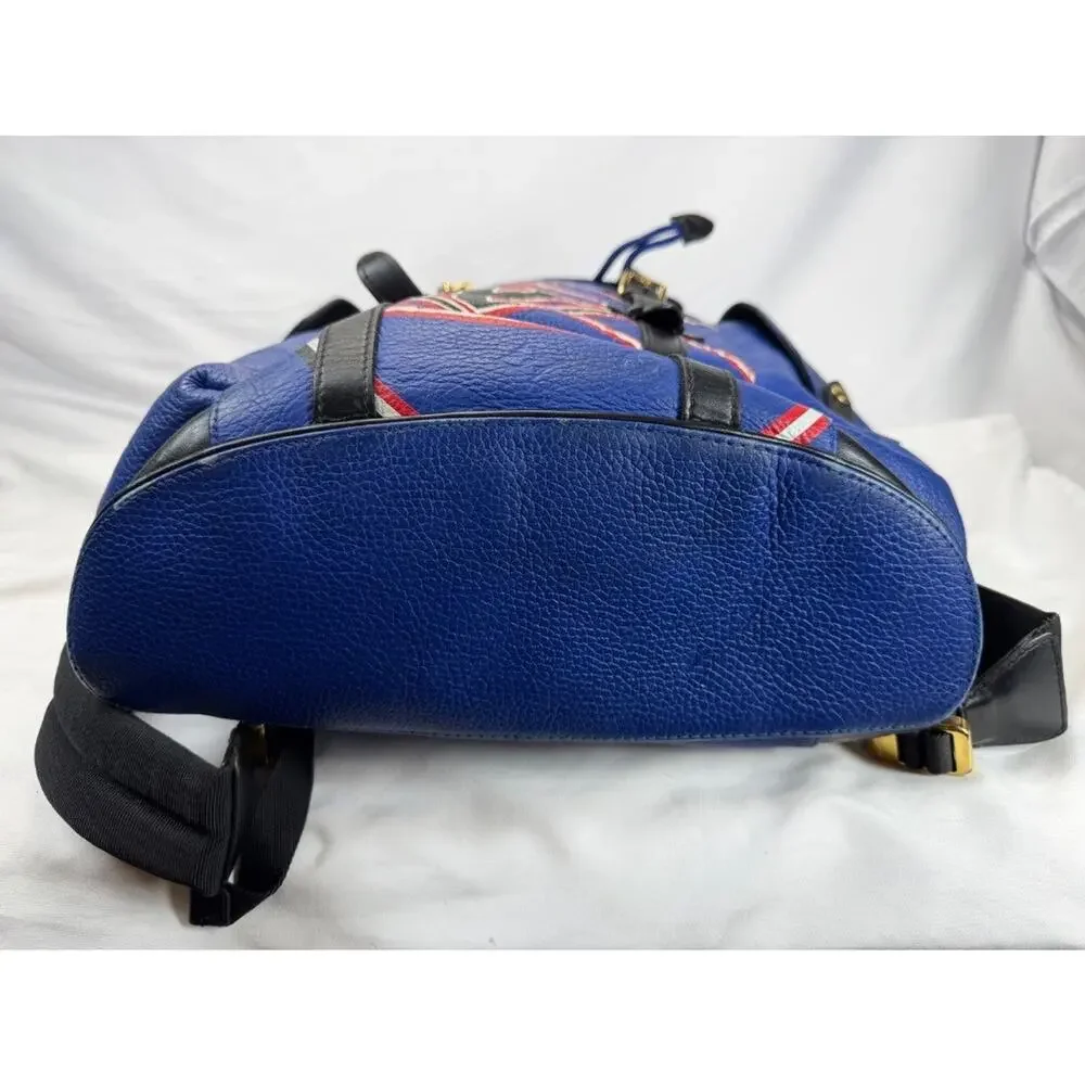 Louis Vuitton x NBA Blue Taurillon Christopher MM SPB-TS 353377